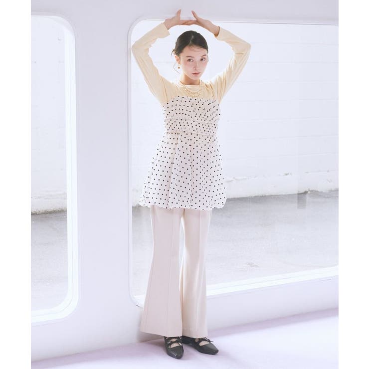 ドットバルーンキャミチュニック | earth music&ecology  | 詳細画像2 