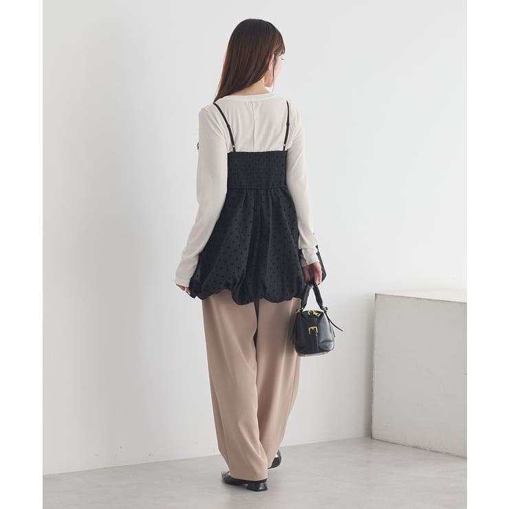 ドットバルーンキャミチュニック | earth music&ecology  | 詳細画像27 