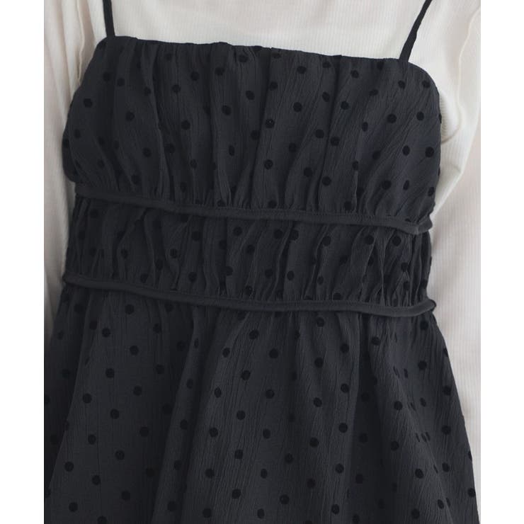 ドットバルーンキャミチュニック | earth music&ecology  | 詳細画像28 