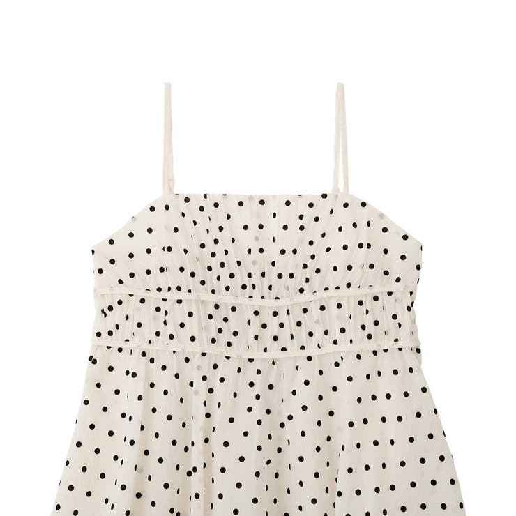 ドットバルーンキャミチュニック | earth music&ecology  | 詳細画像35 