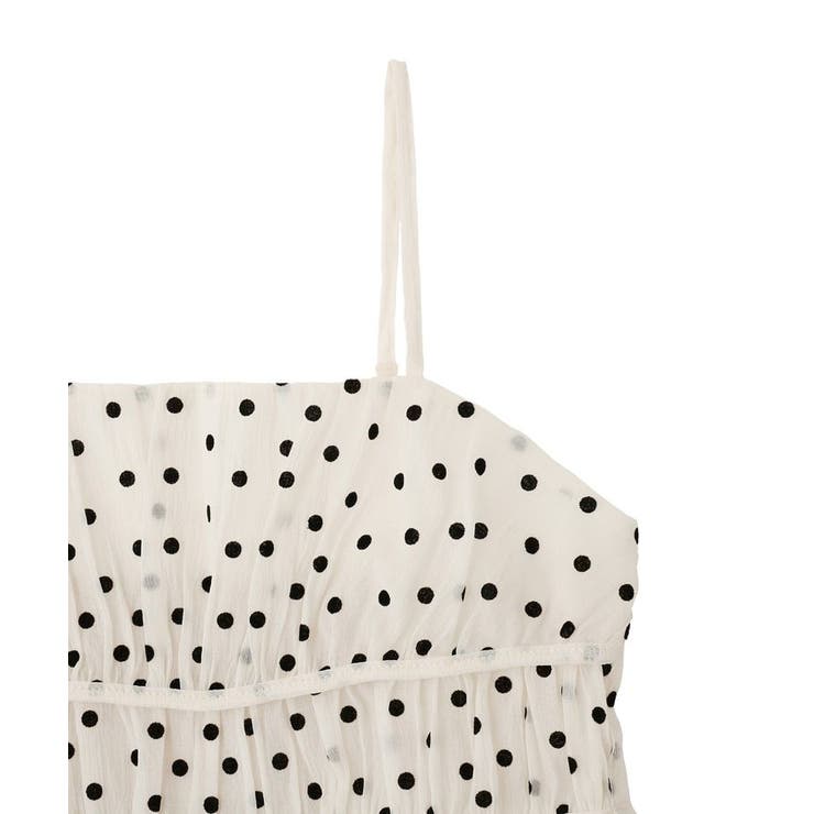 ドットバルーンキャミチュニック | earth music&ecology  | 詳細画像36 