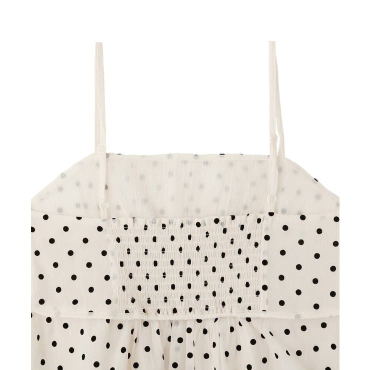 ドットバルーンキャミチュニック | earth music&ecology  | 詳細画像38 