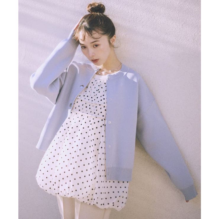 ドットバルーンキャミチュニック | earth music&ecology  | 詳細画像4 