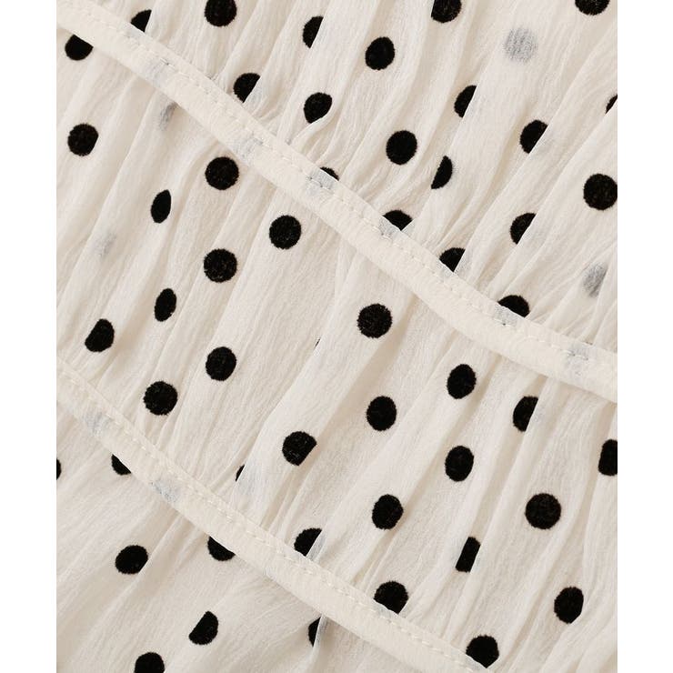 ドットバルーンキャミチュニック | earth music&ecology  | 詳細画像40 