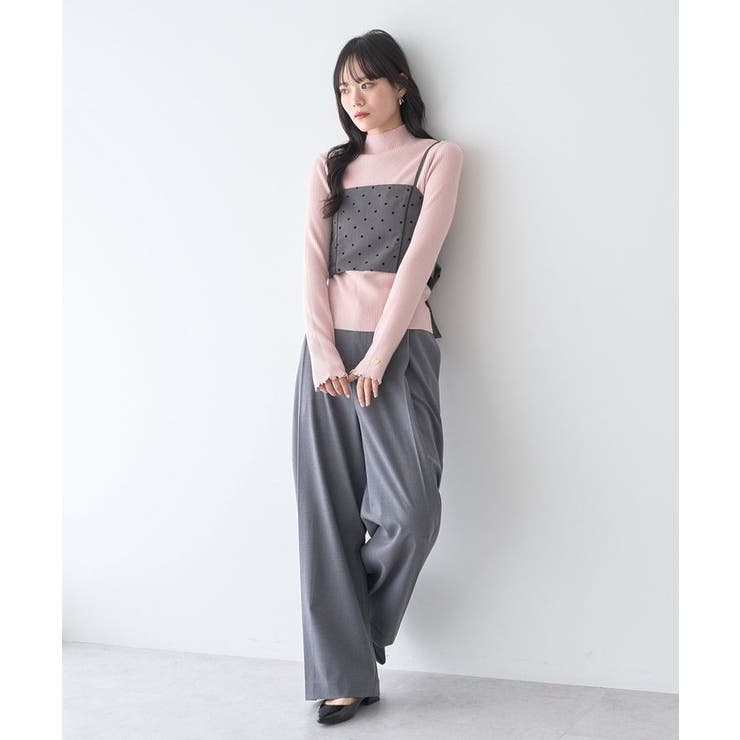 2WAYドットリボンビスチェ | earth music&ecology  | 詳細画像15 