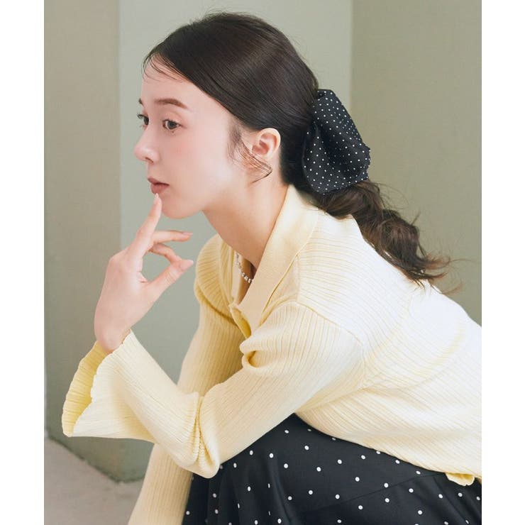 ドット2段フリルバンス | earth music&ecology  | 詳細画像2 