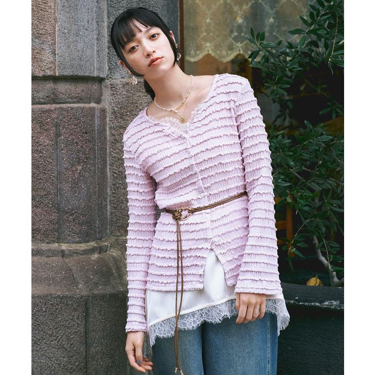 ニュアンスバックルサッシュベルト | earth music&ecology  | 詳細画像2 