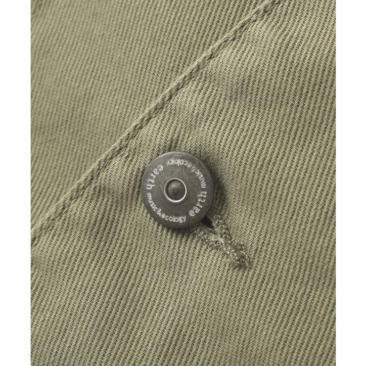 ノーカラーカバーオール | earth music&ecology  | 詳細画像20 