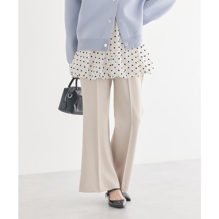 センターシームフレアパンツ | earth music&ecology  | 詳細画像5 