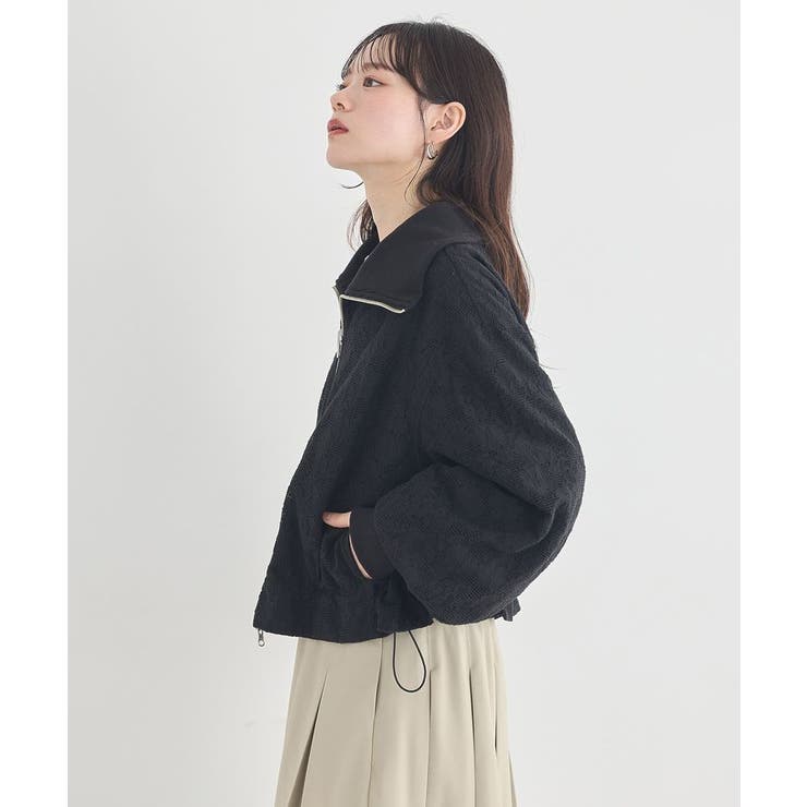 レースリバーシブルブルゾン | earth music&ecology  | 詳細画像19 