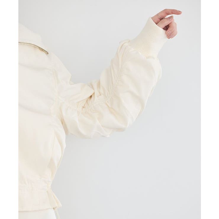 レースリバーシブルブルゾン | earth music&ecology  | 詳細画像26 