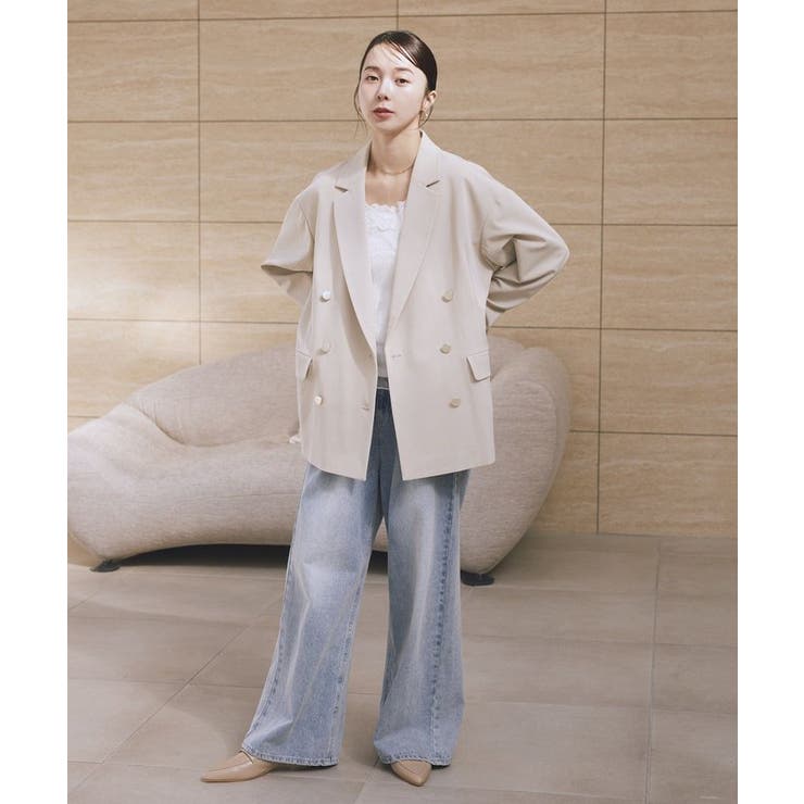 ダブルジャケット | earth music&ecology  | 詳細画像11 