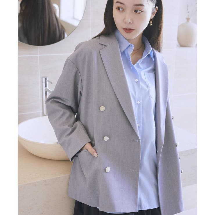 ダブルジャケット | earth music&ecology  | 詳細画像13 