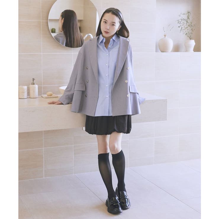 ダブルジャケット | earth music&ecology  | 詳細画像15 