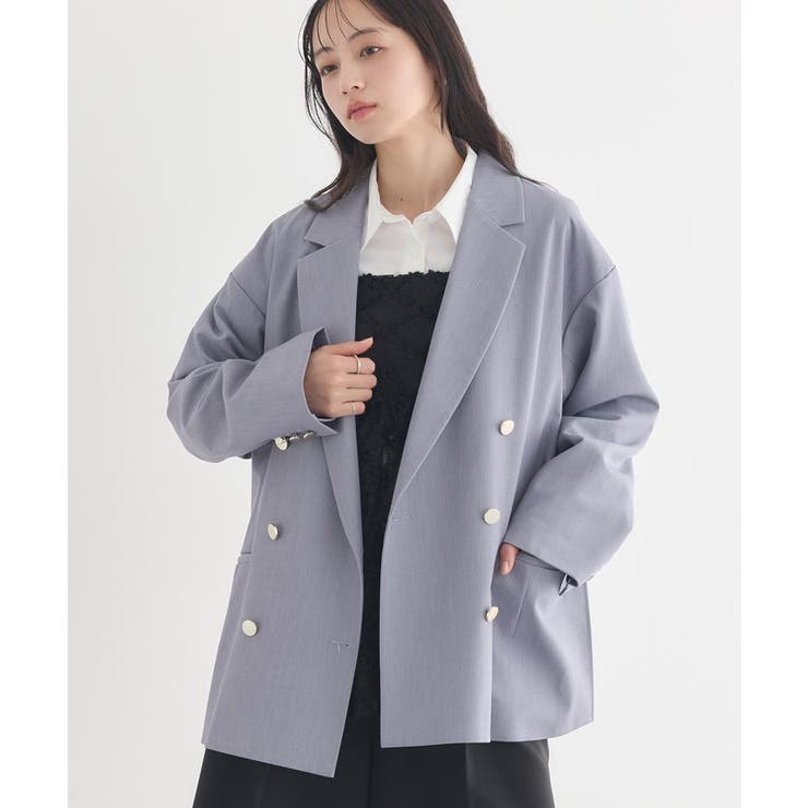 ダブルジャケット | earth music&ecology  | 詳細画像17 