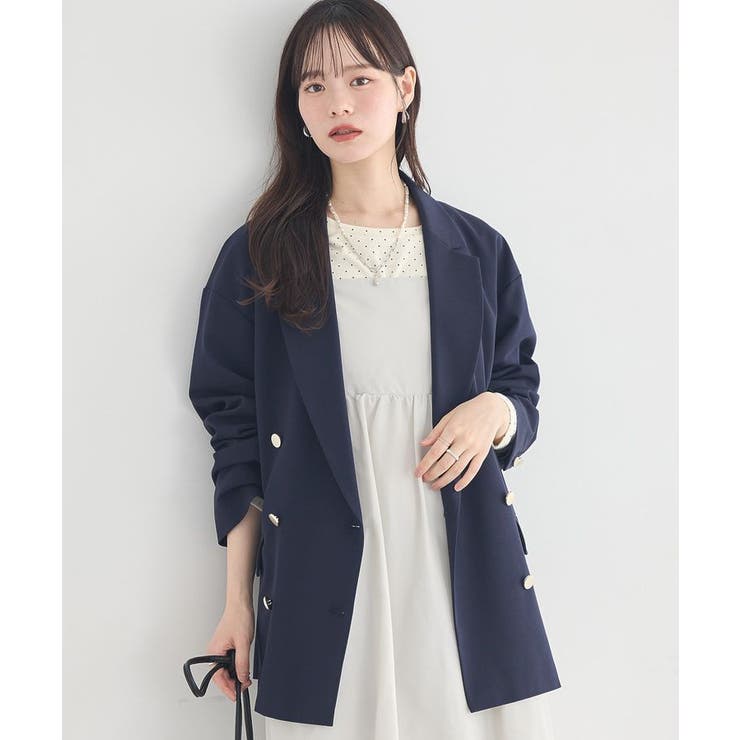 ダブルジャケット | earth music&ecology  | 詳細画像28 