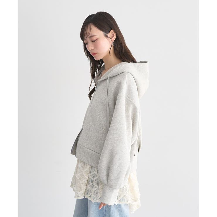 エアもちフーディブルゾン | earth music&ecology  | 詳細画像4 