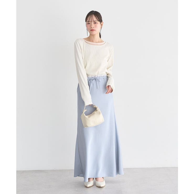 レイヤード風テレコプルオーバー | earth music&ecology  | 詳細画像3 