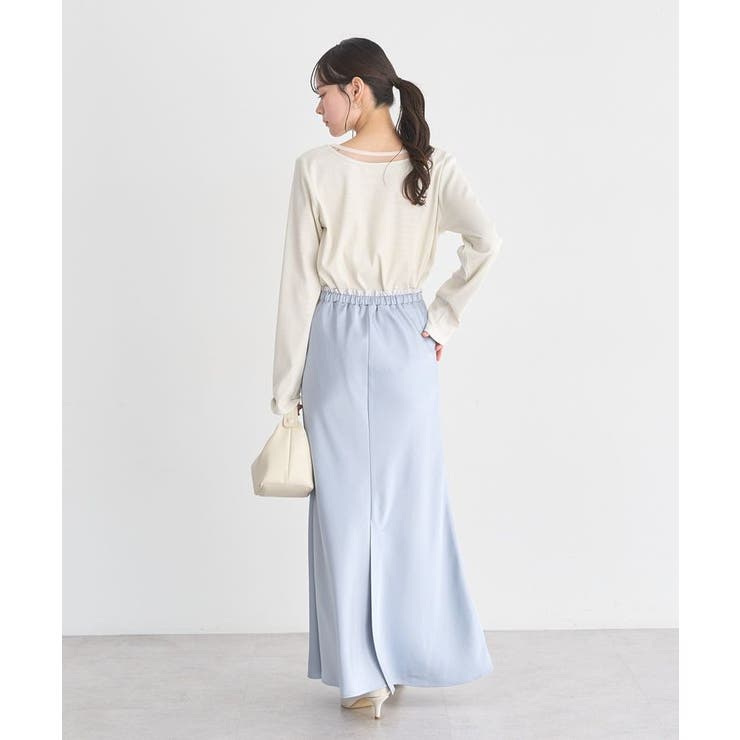 レイヤード風テレコプルオーバー | earth music&ecology  | 詳細画像5 