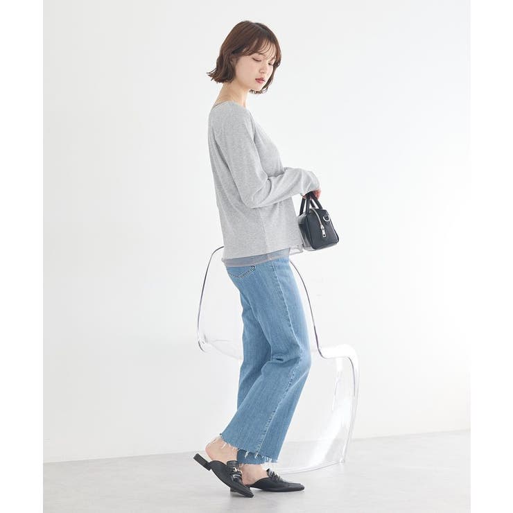 レイヤード風テレコプルオーバー | earth music&ecology  | 詳細画像11 