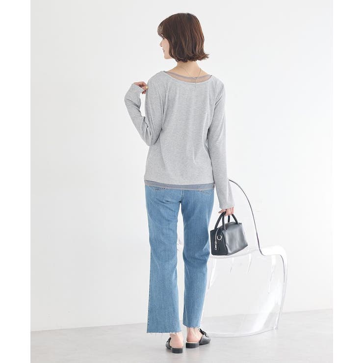 レイヤード風テレコプルオーバー | earth music&ecology  | 詳細画像12 