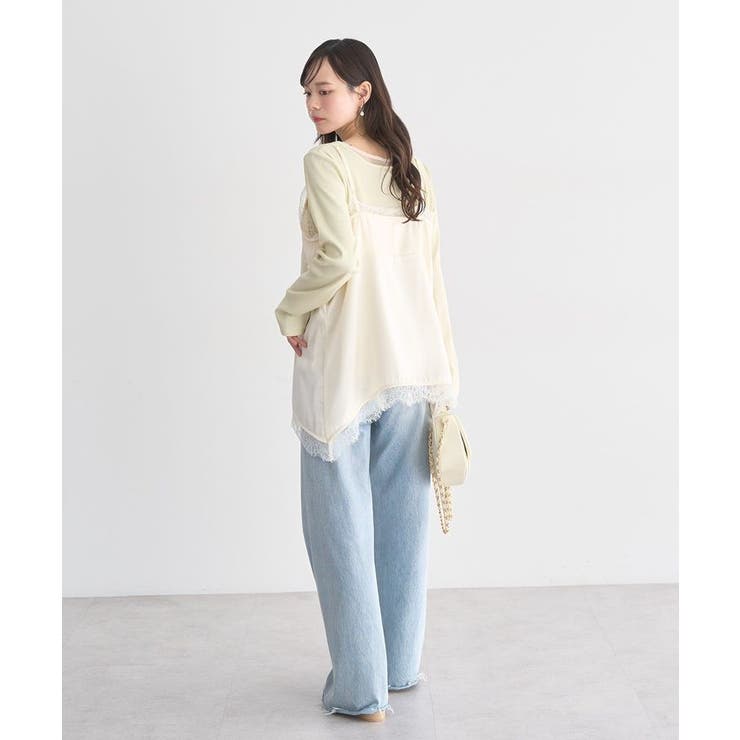 レイヤード風テレコプルオーバー | earth music&ecology  | 詳細画像21 