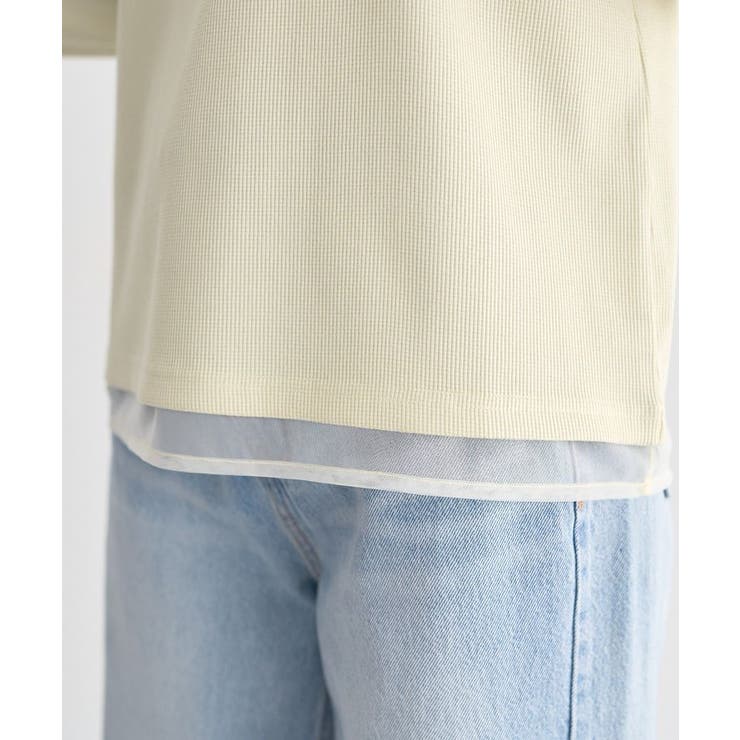 レイヤード風テレコプルオーバー | earth music&ecology  | 詳細画像22 