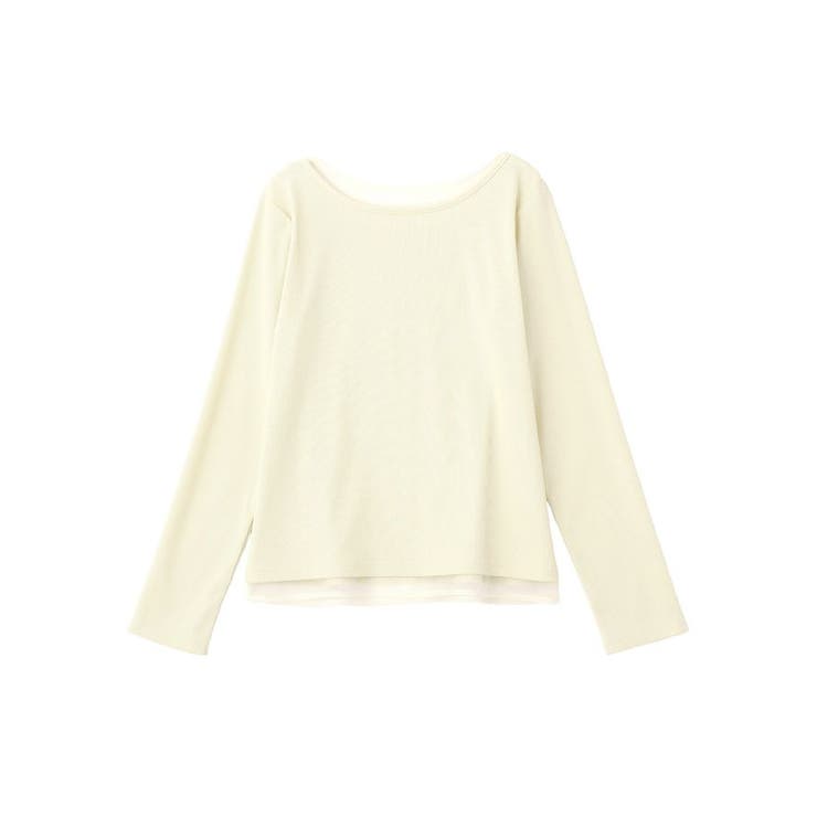 レイヤード風テレコプルオーバー | earth music&ecology  | 詳細画像24 