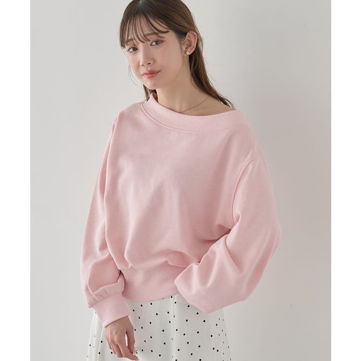 裾スリット裏毛プルオーバー | earth music&ecology  | 詳細画像19 