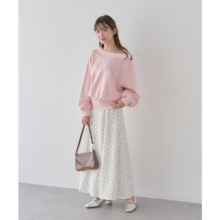 裾スリット裏毛プルオーバー | earth music&ecology  | 詳細画像20 