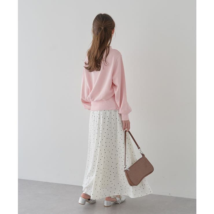 裾スリット裏毛プルオーバー | earth music&ecology  | 詳細画像22 