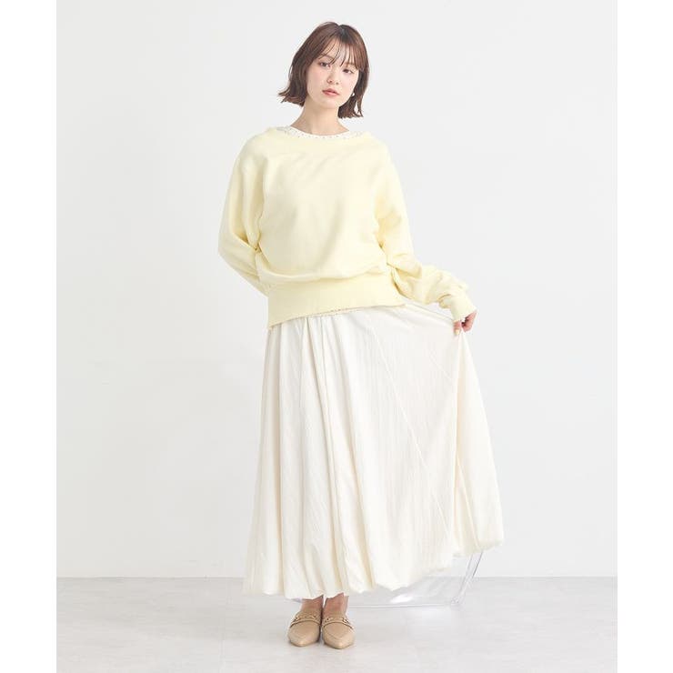 裾スリット裏毛プルオーバー | earth music&ecology  | 詳細画像24 