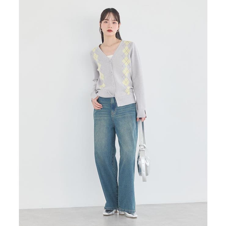 スタッズデニムパンツ | earth music&ecology  | 詳細画像9 