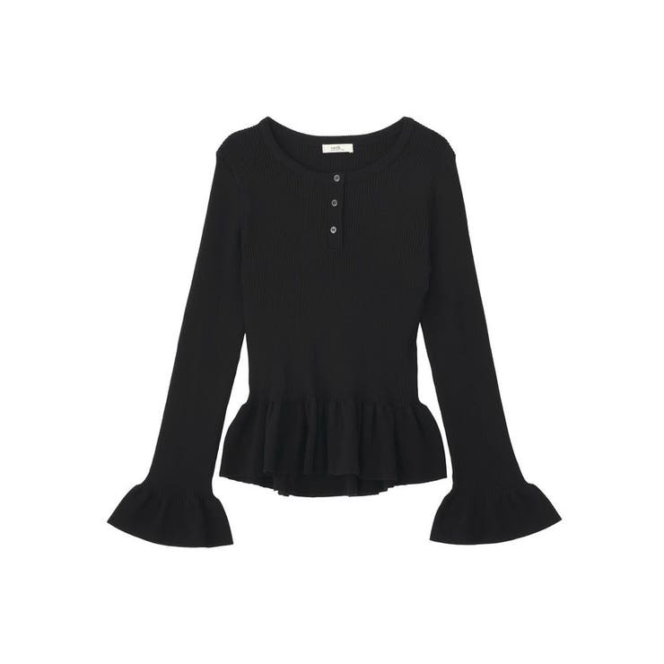 ペプラムニットプルオーバー | earth music&ecology  | 詳細画像29 