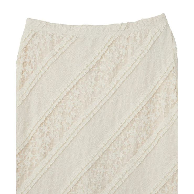 総レースナロースカート | earth music&ecology  | 詳細画像17 