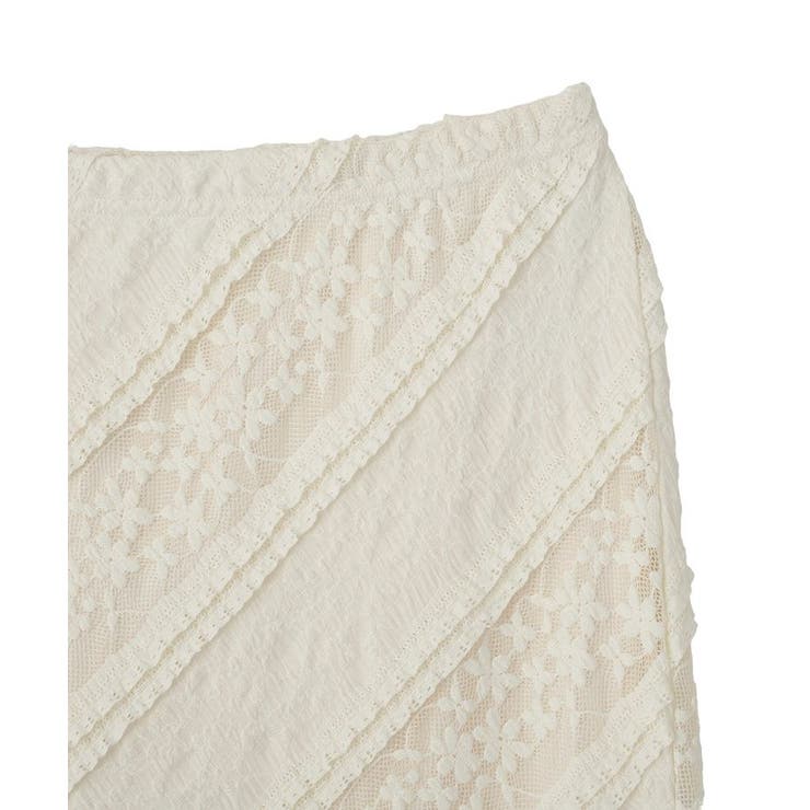 総レースナロースカート | earth music&ecology  | 詳細画像18 