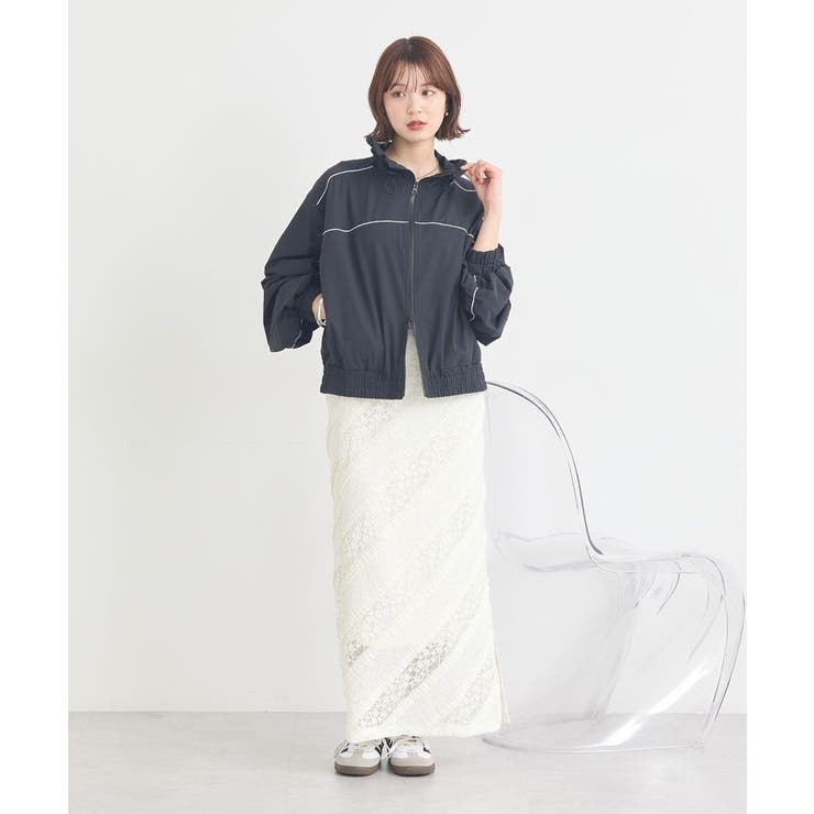 総レースナロースカート | earth music&ecology  | 詳細画像19 