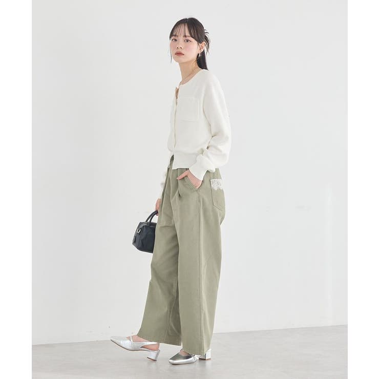 ダブルポケットカーディガン | earth music&ecology  | 詳細画像14 