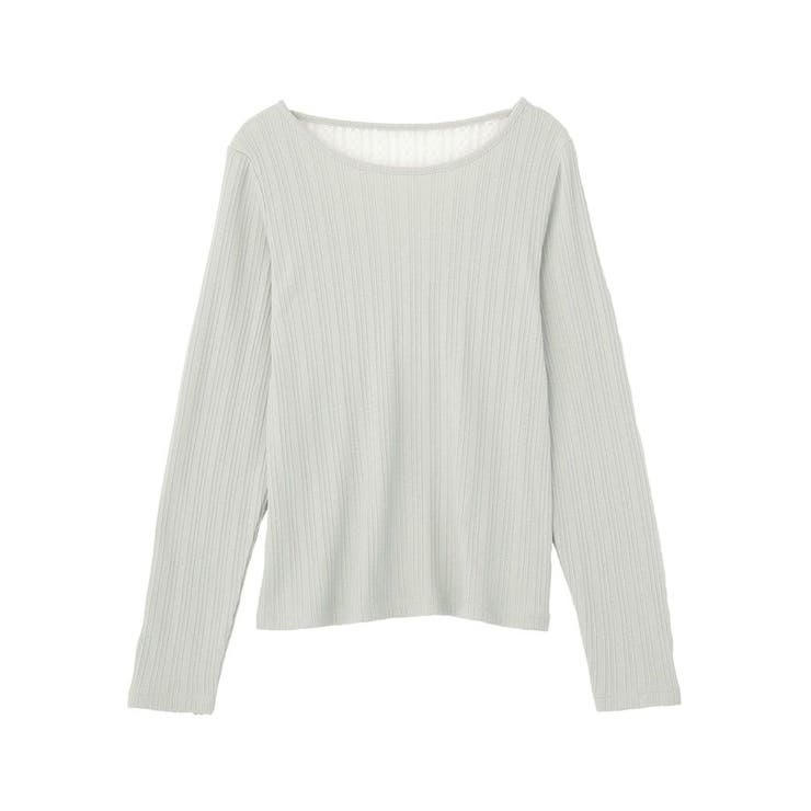 ランダムチェーンリブバックレースプルオーバー | earth music&ecology  | 詳細画像28 