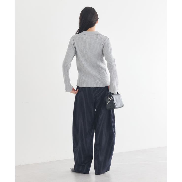 レギュラーカラーニットカーディガン | earth music&ecology  | 詳細画像12 