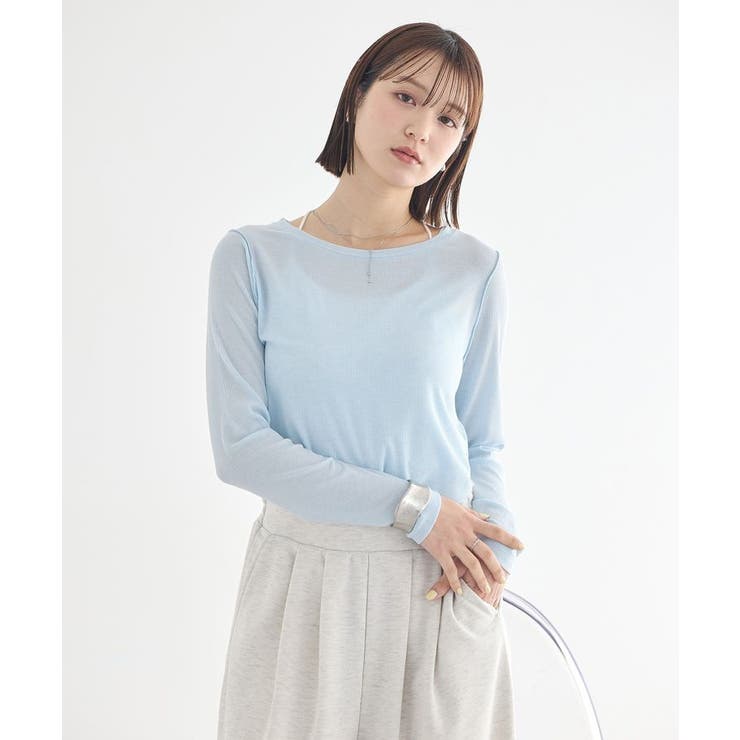 微シアーメロープルオーバー | earth music&ecology  | 詳細画像13 