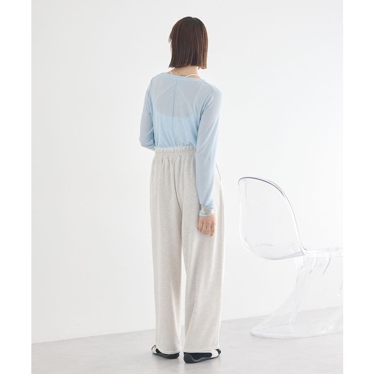 微シアーメロープルオーバー | earth music&ecology  | 詳細画像16 