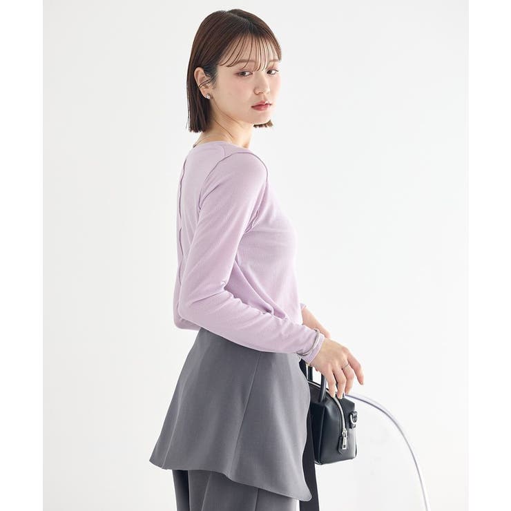 微シアーメロープルオーバー | earth music&ecology  | 詳細画像18 