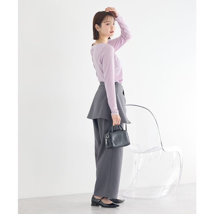 微シアーメロープルオーバー | earth music&ecology  | 詳細画像21 