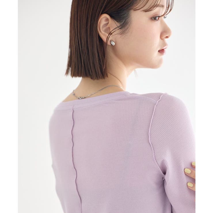 微シアーメロープルオーバー | earth music&ecology  | 詳細画像25 