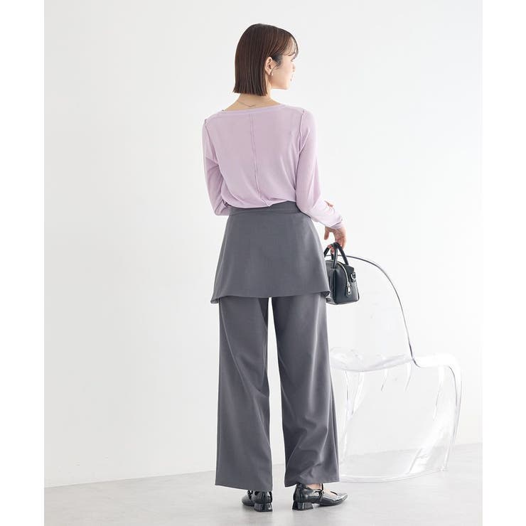 微シアーメロープルオーバー | earth music&ecology  | 詳細画像24 