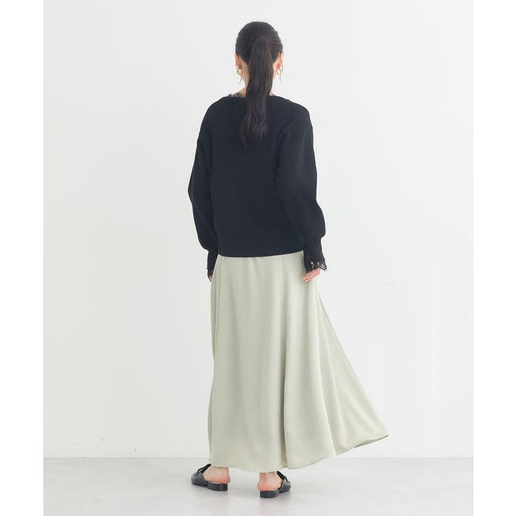 レーストリムカーディガン | earth music&ecology  | 詳細画像17 