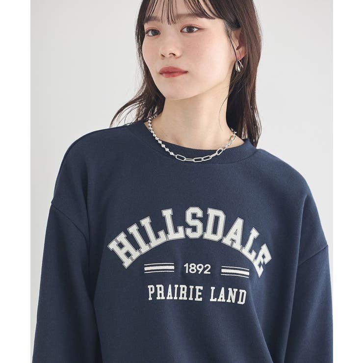 アソートロゴウラケドロストプルオーバー | earth music&ecology  | 詳細画像16 