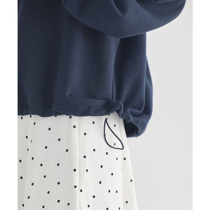 アソートロゴウラケドロストプルオーバー | earth music&ecology  | 詳細画像17 