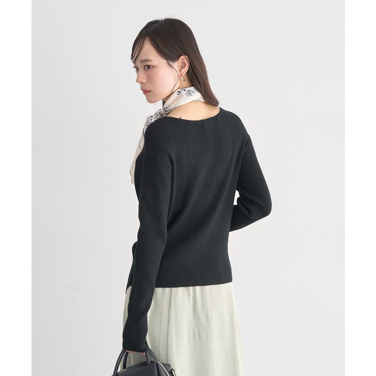 クロスニットプルオーバー | earth music&ecology  | 詳細画像14 